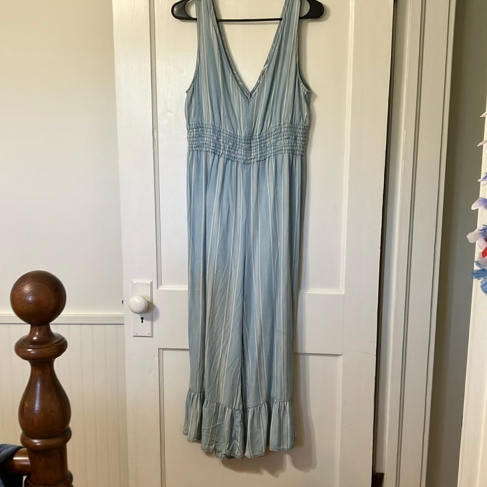 BB Dakota Light Blue Jumpsuit